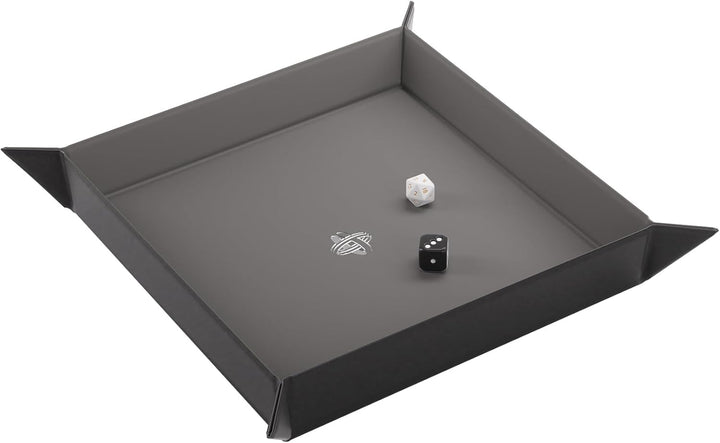 Gamegenic, Magnetic Dice Tray Square Black/Gray