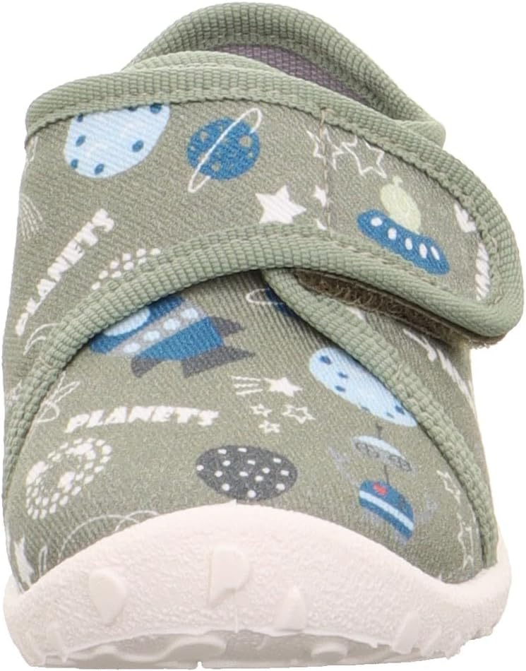 Superfit SPOTTY Hausschuhe 0-809250 Jungen 20 EU Hellgrün Mehrfarbig 7540, 20 EU Hellgr&amp;