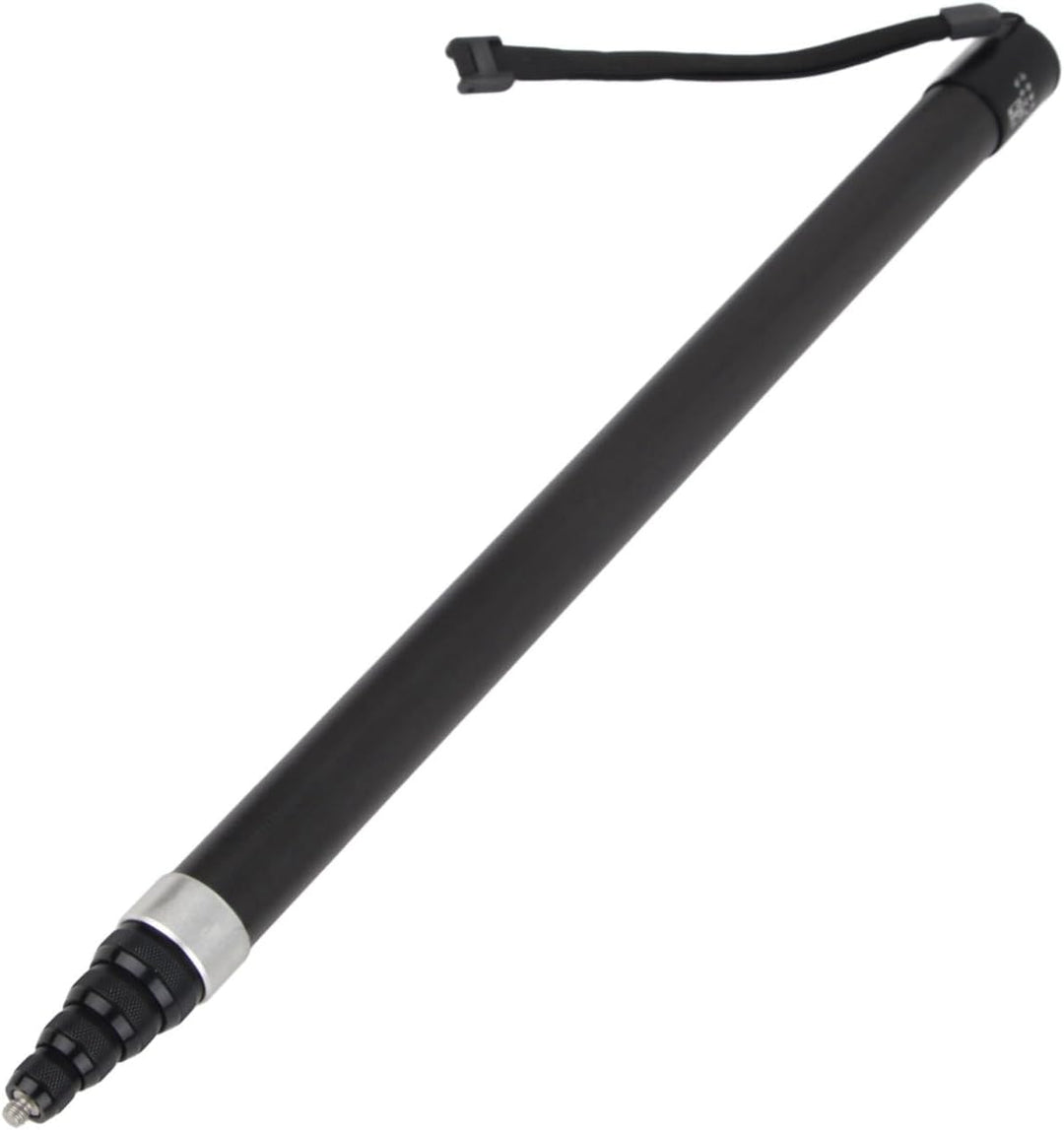 Brrnoo Mic -Standadapter, Mic Stand Accessoires Mikrofon -Ausdehnung Stange 3 Meter Teleskop 9 Absch