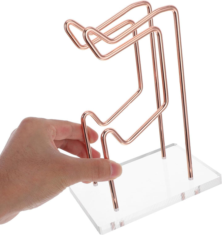 MAGICLULU Controller und Kopfhörerständer, 2-stufig aus Metall und Acryl