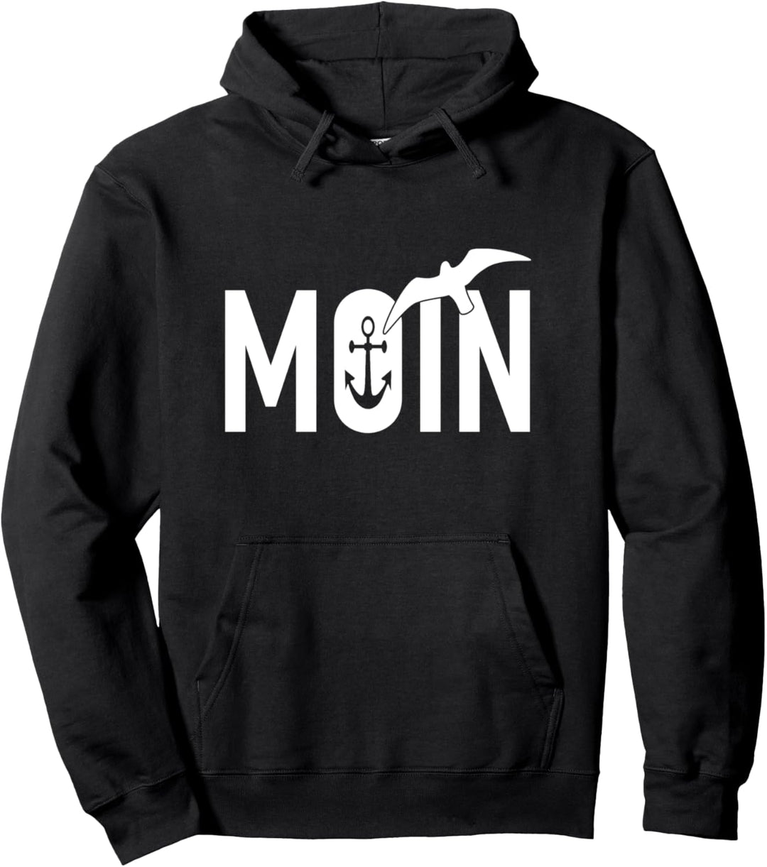 Moin Norddeutschland Nordlicht Norddeutsch Pullover Hoodie