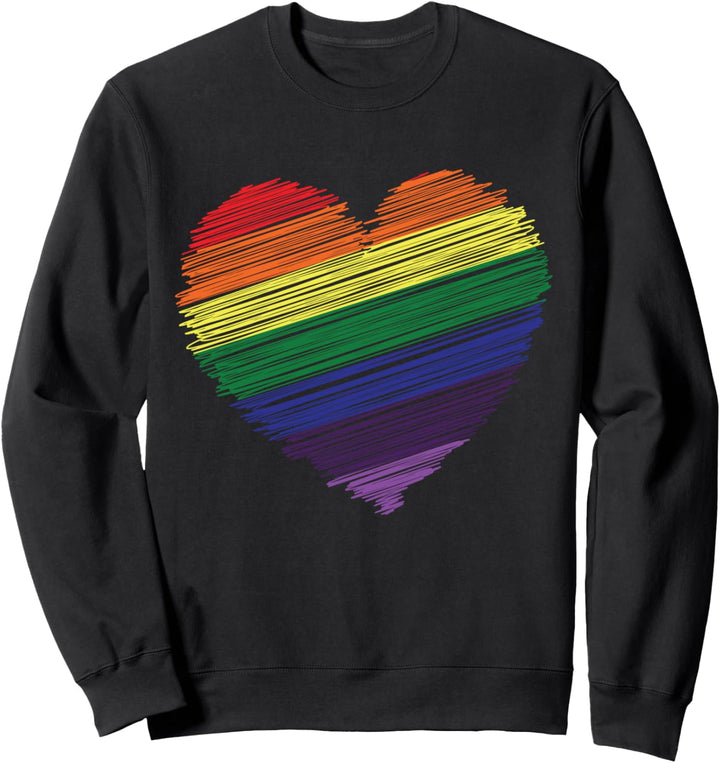 LGBT Heart Sweatshirt