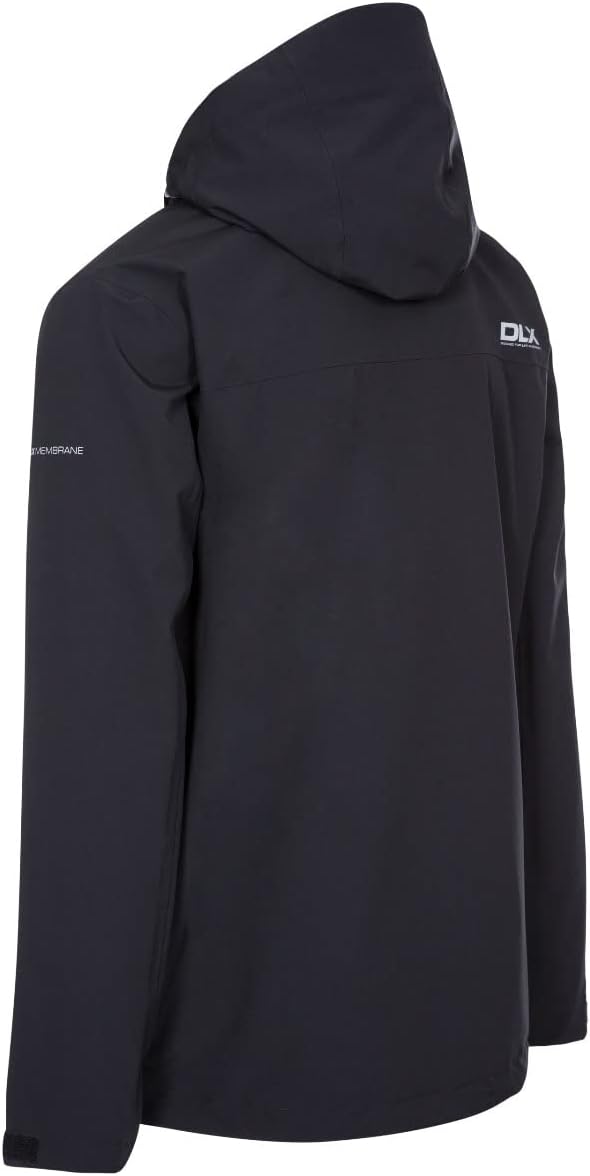 Trespass Herren Oswalt Jacke XXS Schwarz, XXS Schwarz
