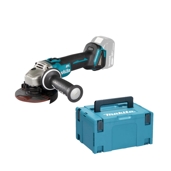 Makita DGA504ZJ Akku-Winkelschleifer, Blau