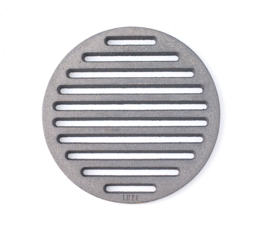 Premiumqualität Ø 24cm Rundrost Gussrost Ofenrost Kaminrost Ascherost Feuerrost