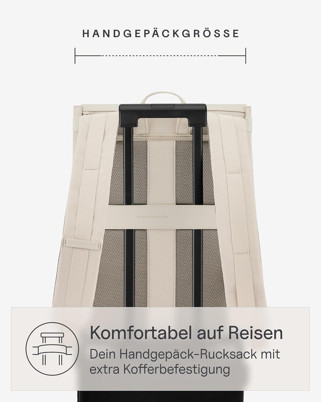 Kapten &amp; Son Rucksack Fyn Sandstone 13 L, Sandstone