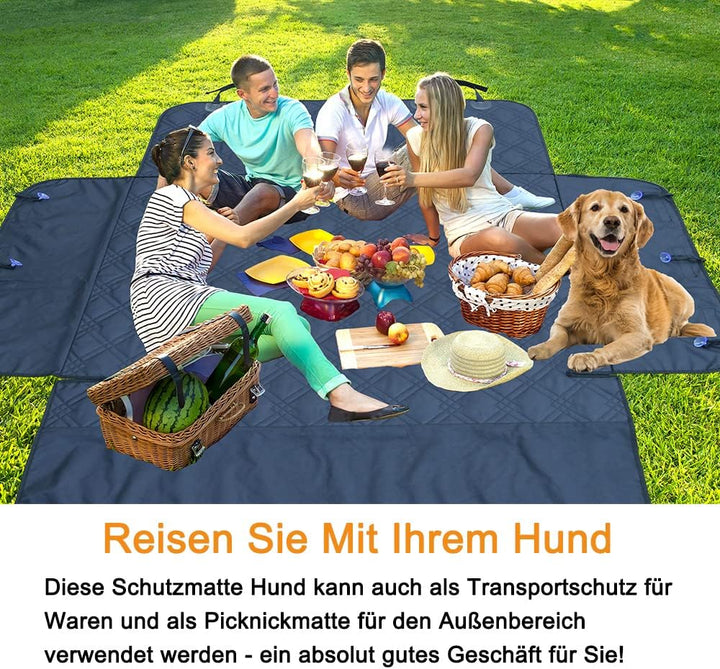 Paw Jamboree Kofferraum Schutzmatte Hund Hundedecke Autodecke Stossstangenschutz Hund Hundematte Aut