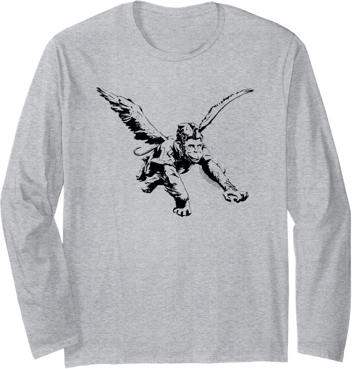 The Wizard of Oz Flying Monkey Langarmshirt