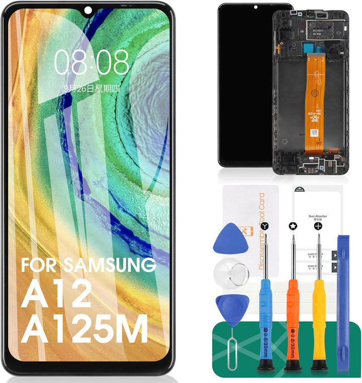 Für Samsung Galaxy A12 Bildschirm Ersatz für Samsung A12 LCD Bildschirm A125 LCD Display SM-A125F To