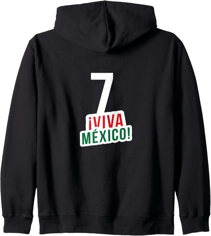 Flagge Mexiko Kapuzenjacke