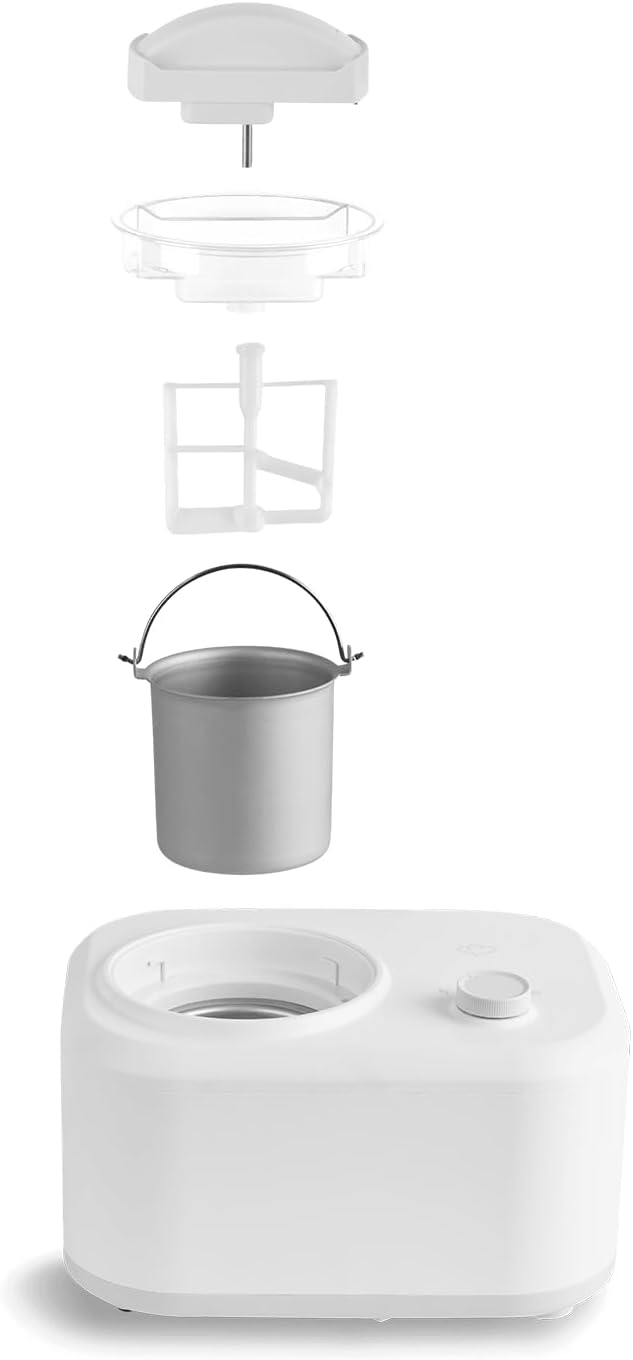 SPRINGLANE Eismaschine Eni 1 L mit selbstkühlendem Kompressor 100 W, Eiscremebereiter mit entnehmbar