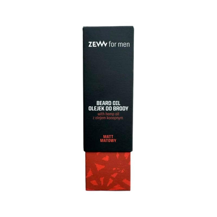 ZEW for Men Beard Oil with Hemp Oil matt 30 ml