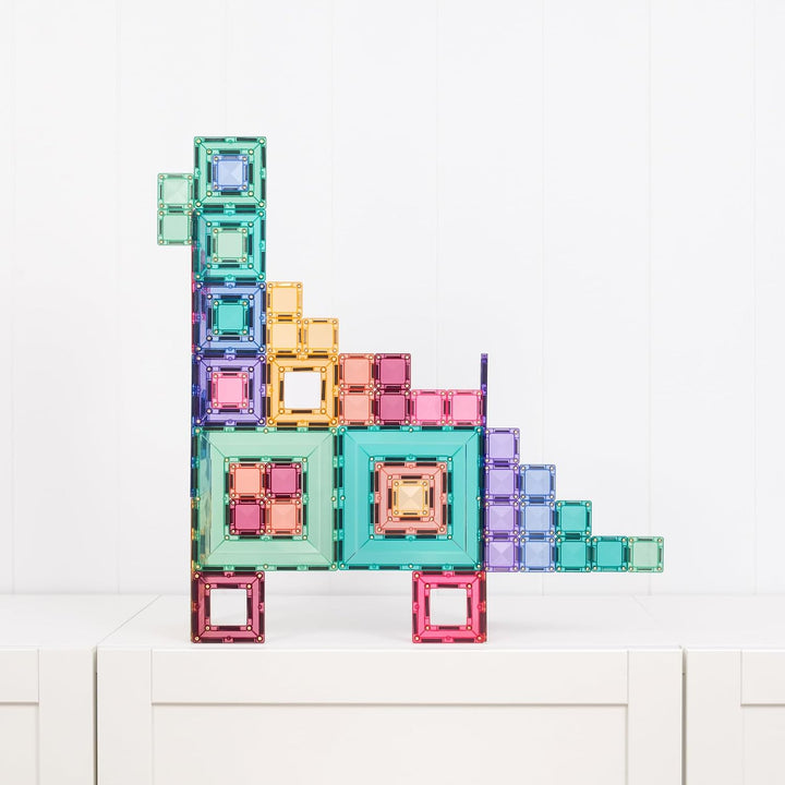 CONNETIX Magnetbausteine Pastell-Portal-Paket, 48 Stück
