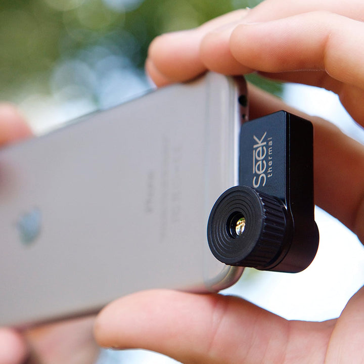 Seek Thermal Compact XR - Preiswerte Wärmebildkamera mit Erweiterter Sichtweite, Lightning Anschluss