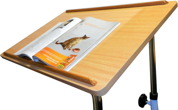 NRS Healthcare Bett- und Stuhltisch mit Rollen Einzeln, Einzeln