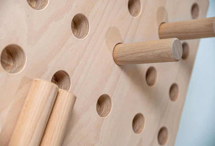 Kraxlboard® Pegboard für die direkte Montage auf der Wand