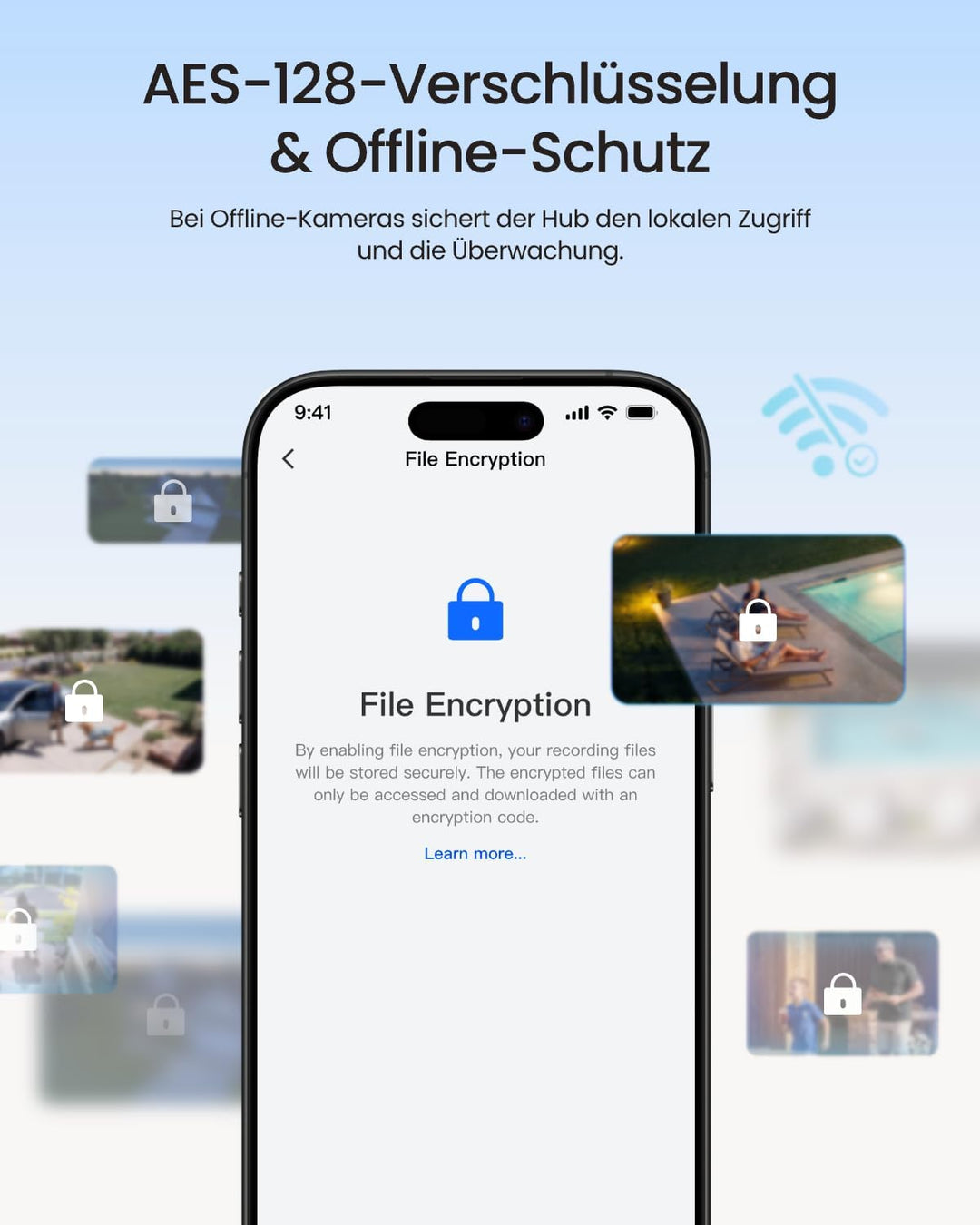 Reolink Lokalspeicher für Überwachungskamera, Bis zu 16TB HDD (Nicht inkl.)