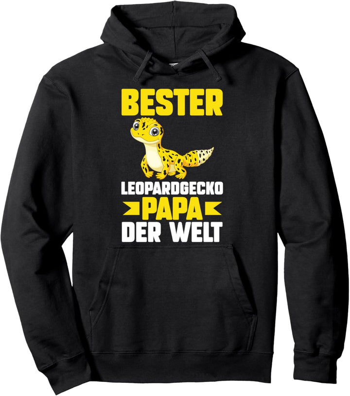 Leopardgecko Papa Pullover Hoodie