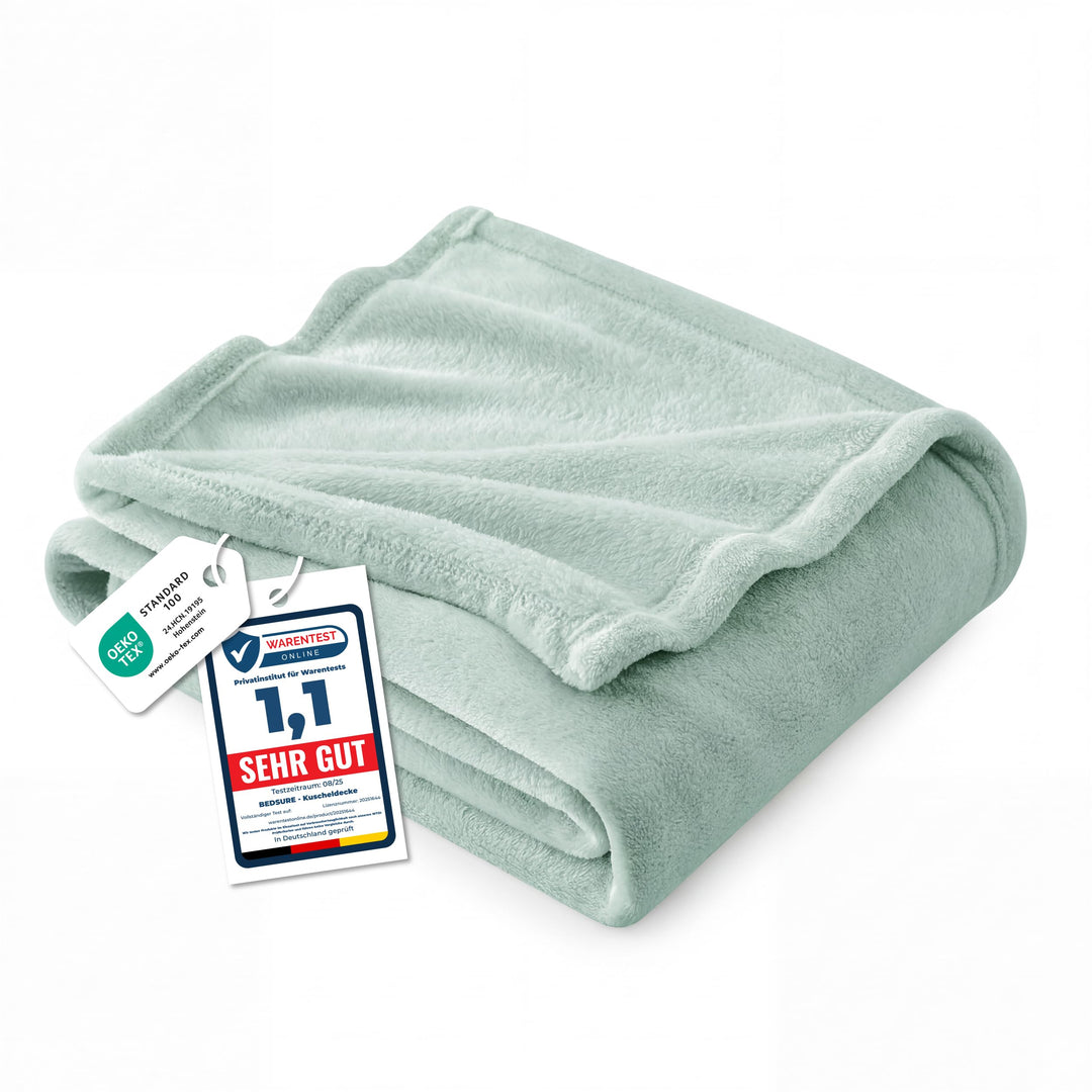 BEDSURE Kuscheldecke Flauschig Decke Fleecedecke - Wohndecke Warm Winter Weich, Sofadecke XL, Gesche