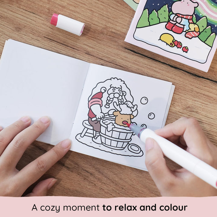 Coco Wyo: Cozy Countdown - An Advent Colouring Book Bundle, Taschenbuch