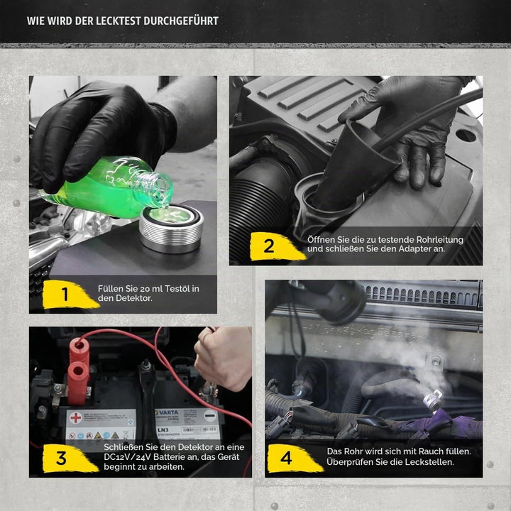 AUTOOL Automotive Pipes Kraftstoffleckdetektor Diagnositc Tester EVAP Lecks Prüfmaschine für 12 V Fa