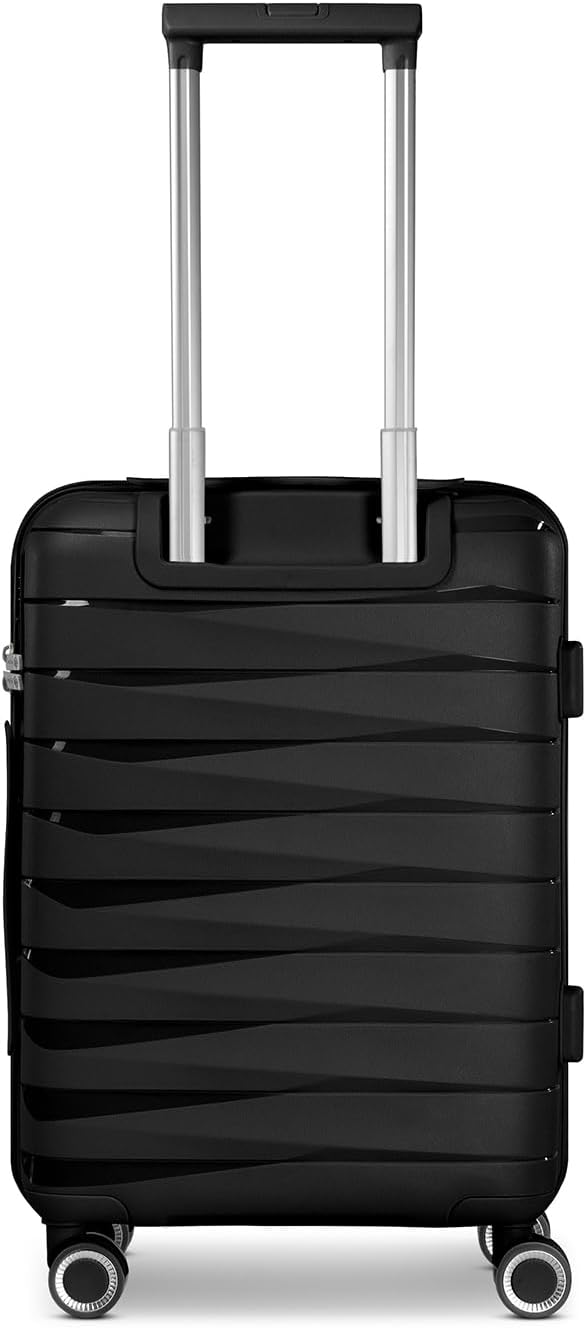 Franky Kabinen-Koffer für Damen und Herren | Kleiner Cabin-Trolley 36 x 20 x 55 cm aus hochwertigem,