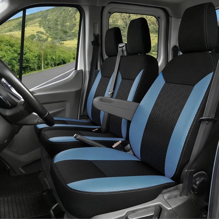 Sitzbezüge FIAT Ducato Van Sitzbezüge Vordersitzbezug Blau, Blau