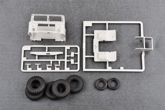 Trumpeter 1/35 GAZ 66 II, TRU01017, Mehrfarbig