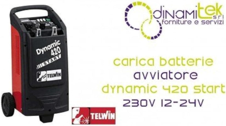 TelwinDYNAMIC 420 START 230V 12-24V 1600 W, 1600 W