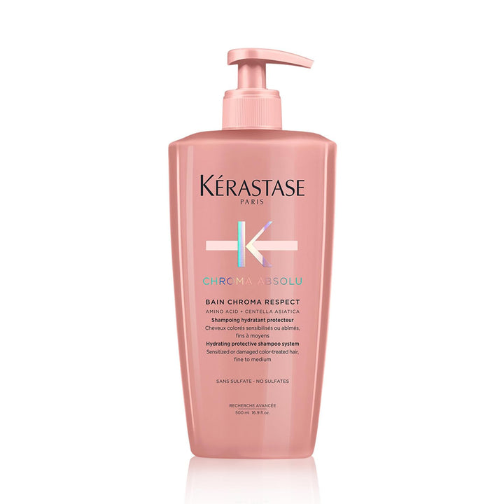 Kérastase Pflegendes Shampoo für geschädigtes und coloriertes Haar, Für mehr Glanz und Geschmeidigke