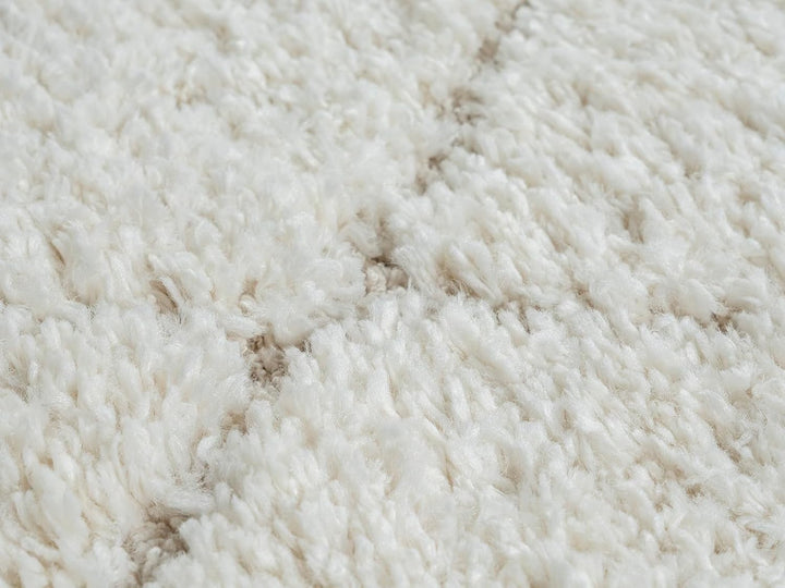 the carpet Velvet eleganter Designer Teppich Wohnzimmer, weicher &amp; pflegeleichter Hochflor Wohnzimme