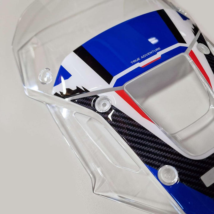 Resin Bike Aufkleber Motorrad Kompatibel Mit Honda Africa Twin 1100 2024-2025. Schutz Windschild vor