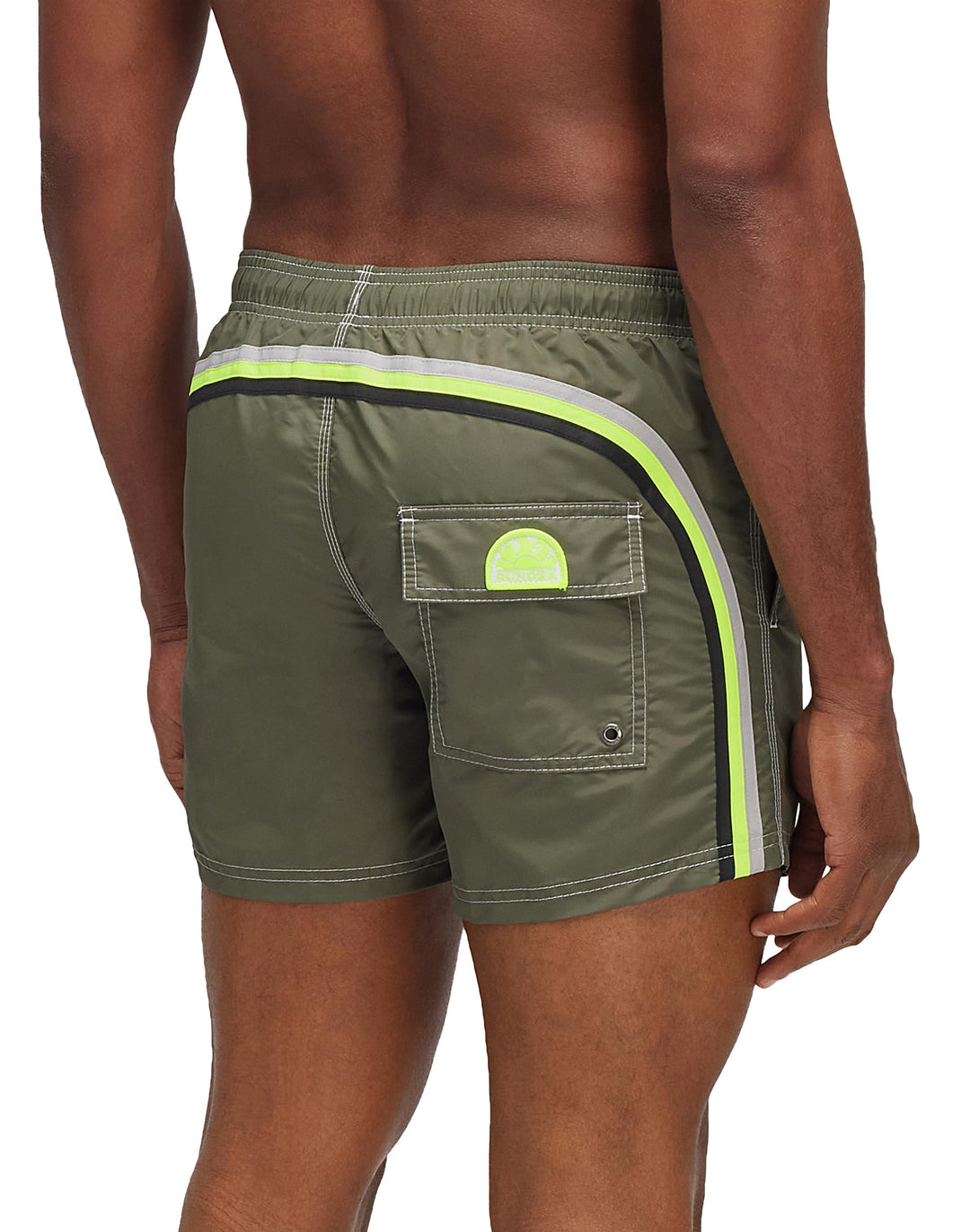 SUNDEK ELASTIC WAIST HERREN GRUN KOSTUM M504BDTA100604 XXL Grün, XXL Grün