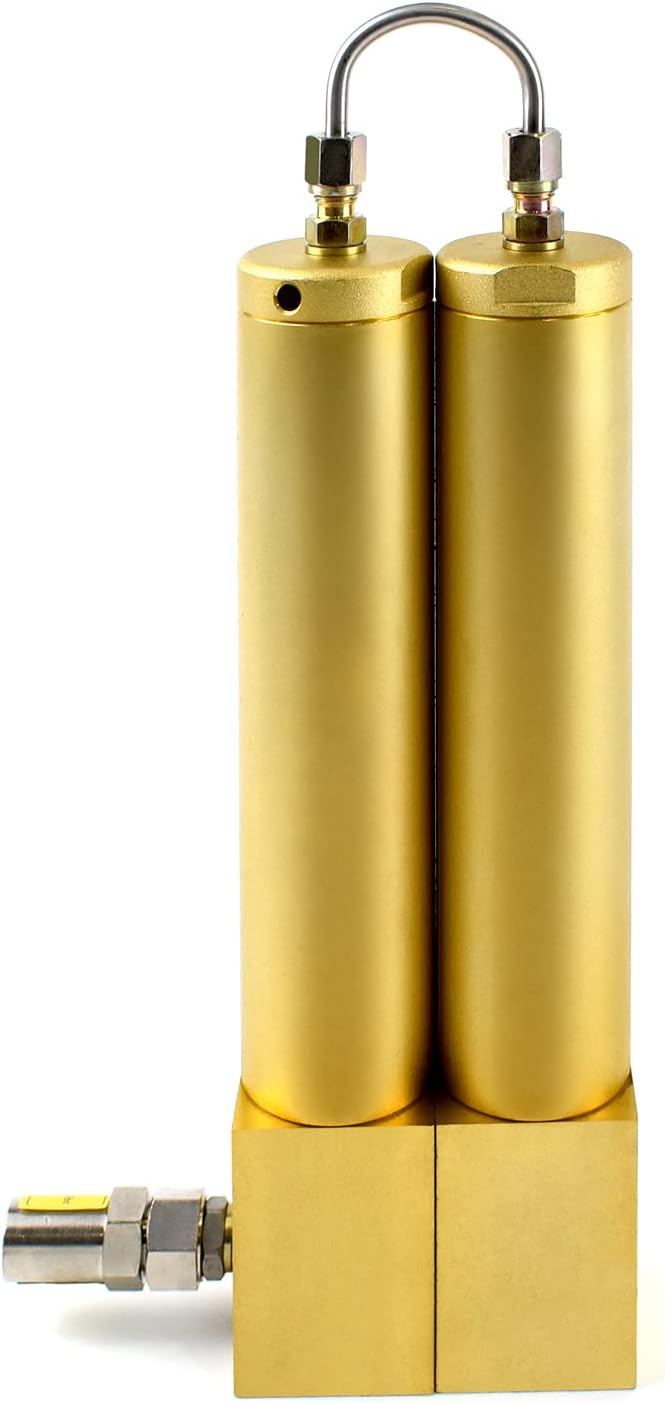 TUXING 30 MPa Hochdruckluftfilter Externer Öl-Wasser-Trenner Zweistufige Filtration für Luftkompress