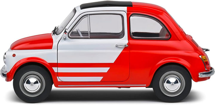 Solido - 1:18 FIAT 500 Robe di Kappa weiss