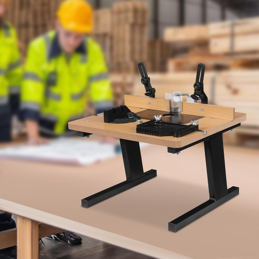 Frästisch Fräse Router Tisch Werkbank MDF Oberfräsen Tragfähigkeit 200kg Zum Schlitzen Trimmen Anfas