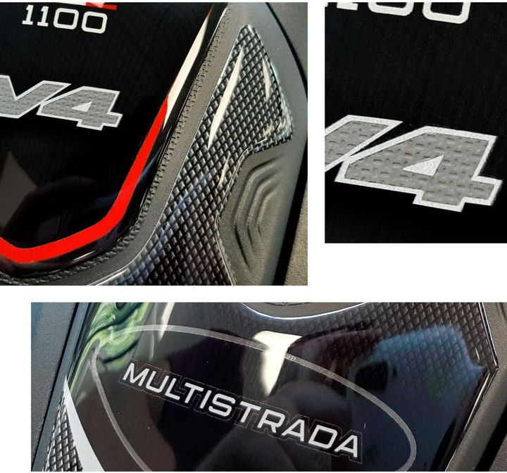 Aufkleber 3D Kompatibel mit Ducati Multistrada V4 2021-2023 Tank-Schutzfolie