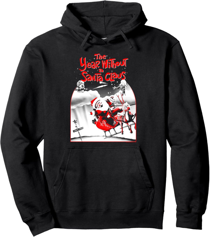 The Year Without a Santa Claus Santa Poster Weihnachtsmann Pullover Hoodie
