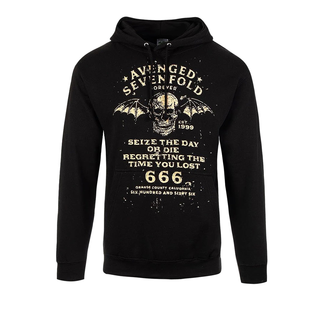 Avenged Sevenfold Herren Kapuzenpullover Seize The Day schwarz
