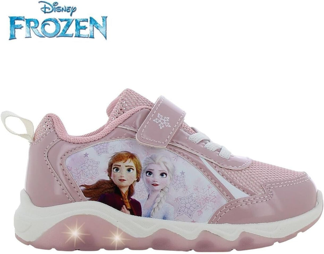 Leomil Frozen ELSA Schuhe Blinkschuhe Mädchen, Ideal for Schule und Freizeit 25 EU Lila 545, 25 EU L