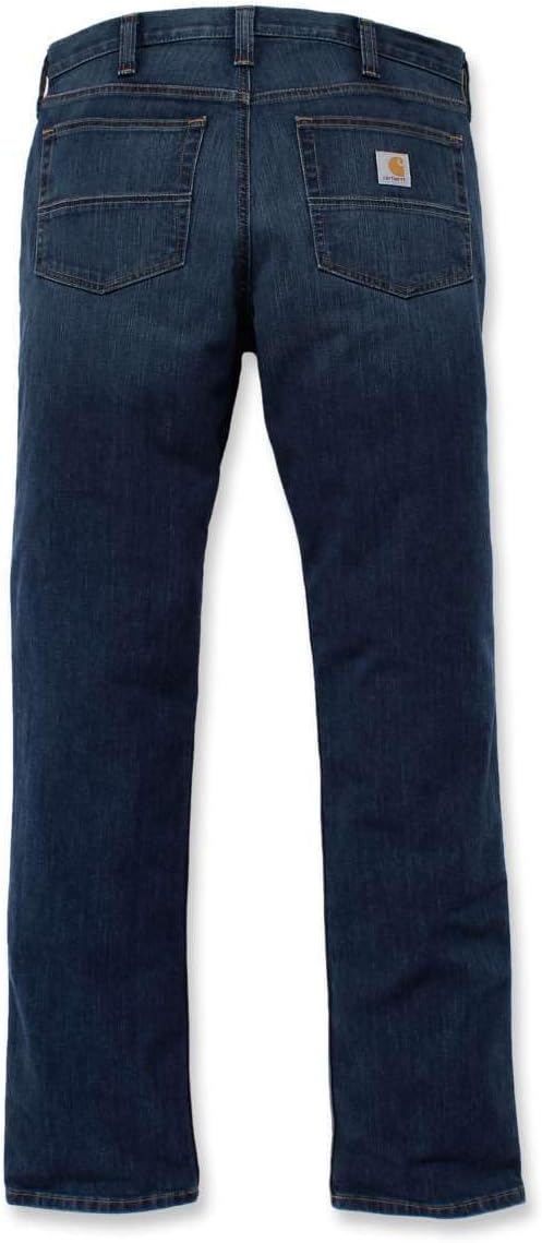 Carhartt Herren Rugged Flex® Straight Fit 5-Pocket Tapered Jeans, Superior, W42/L32