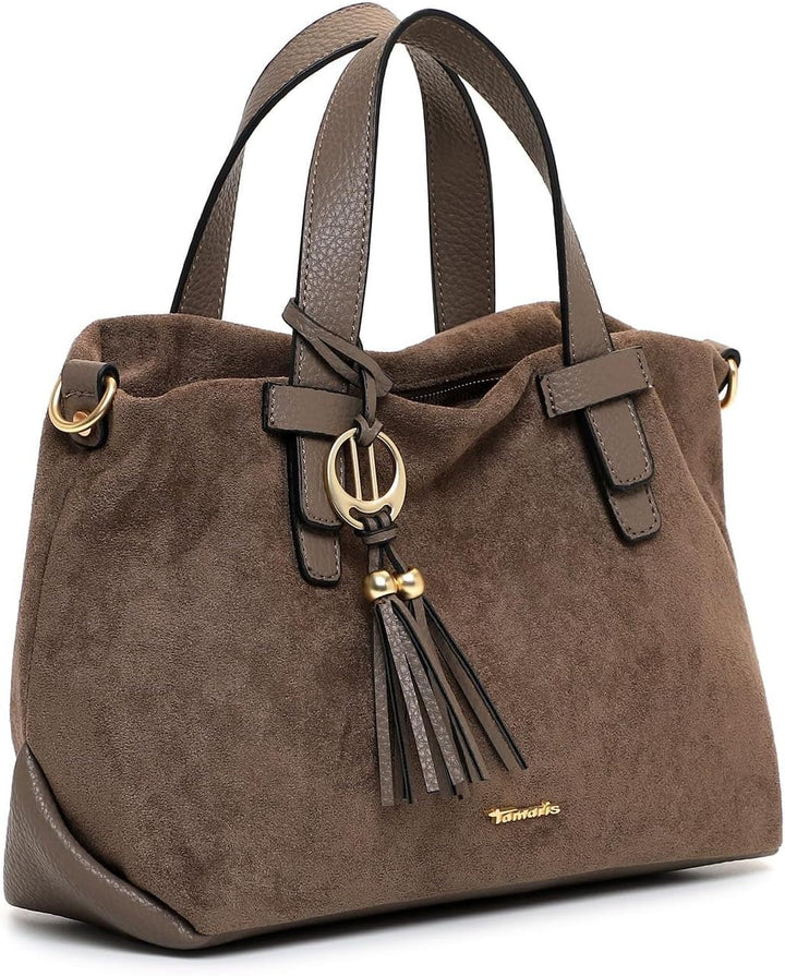 Tamaris Shopper TAS Mareike 34883 Damen Handtaschen Uni taupe 900