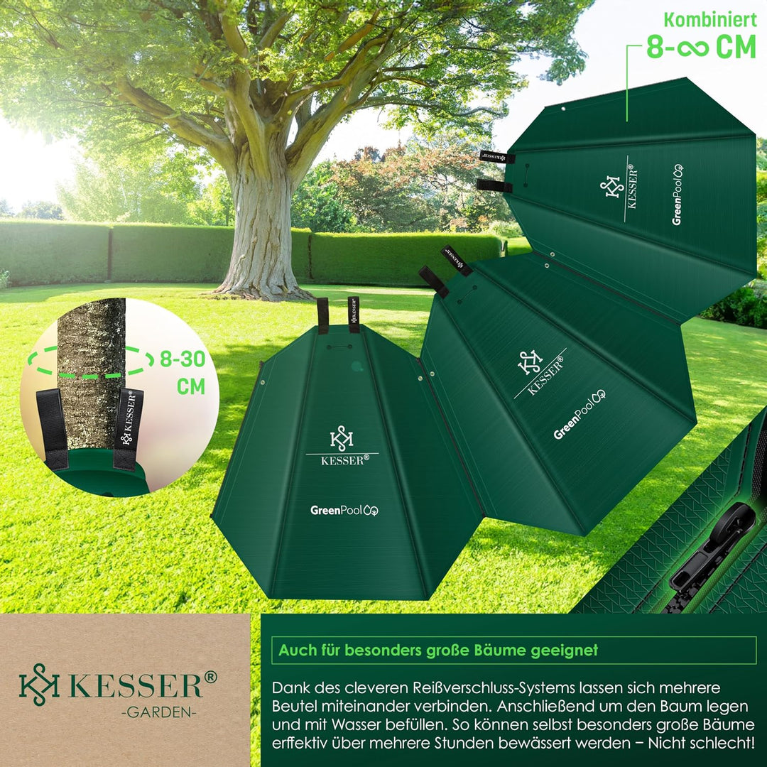 KESSER® Baum-Bewässerungssack 1er Set 75L Wassersack, Baumbewässerungsbeutel, PVC-Tasche langlebig &amp;