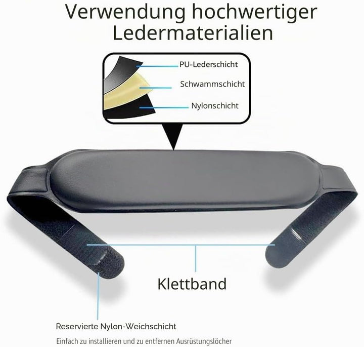 Kopfband-Gurt für DJI Goggles N3, einfach zu tragen Komfort Top Head Brace Belt Dekompression Kopfba