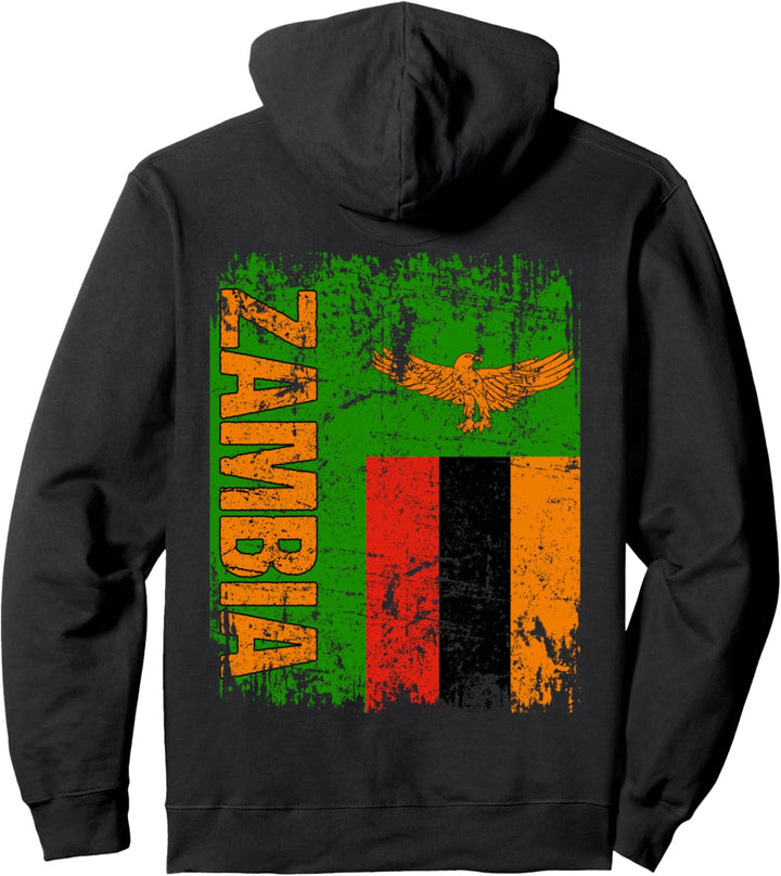 SAMBIA Flagge | Damen Herren Kinder SAMBIA Pullover Hoodie