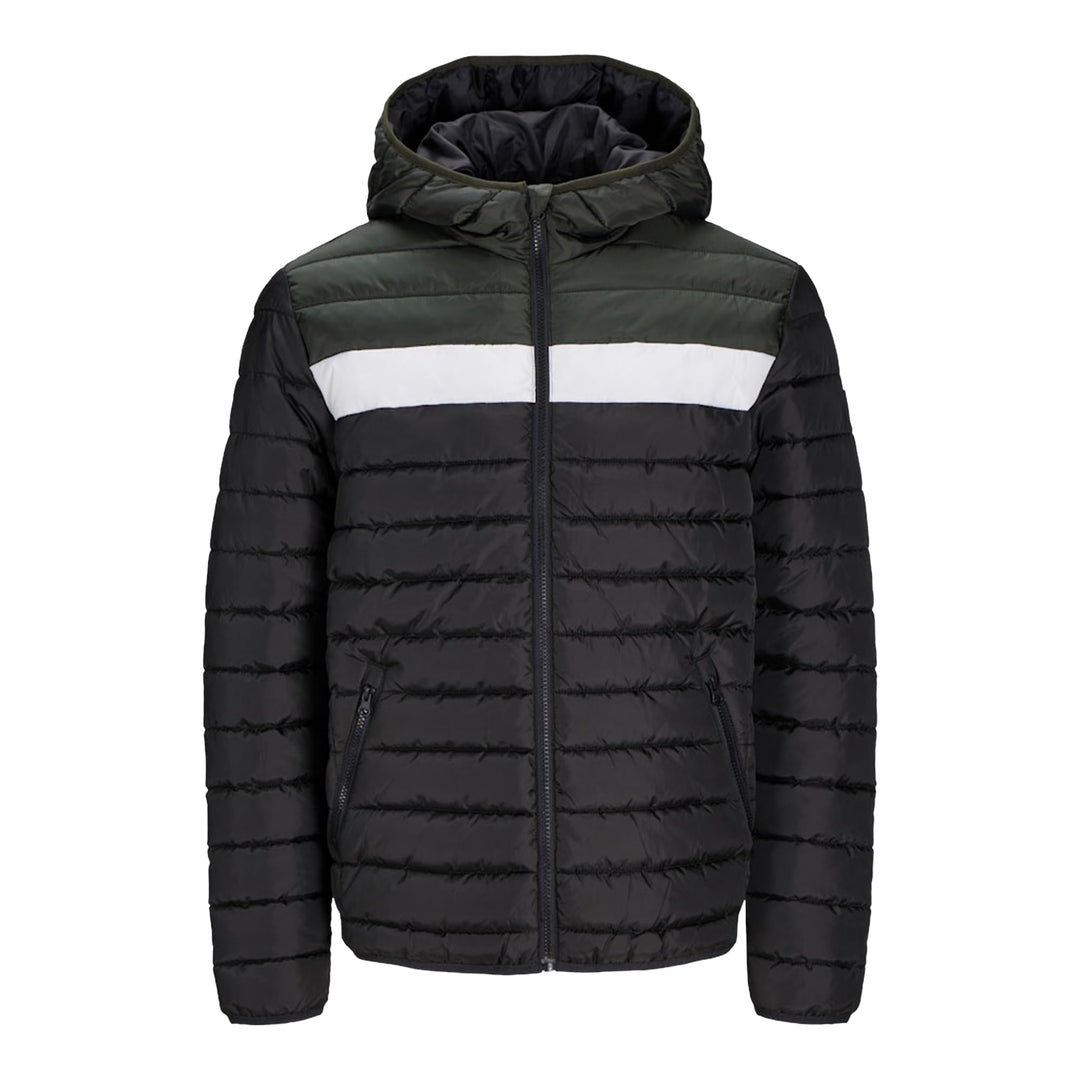 JACK &amp; JONES Herren Jwhwing Hood Puffer Winddichte Jacke M Rosin, M Rosin