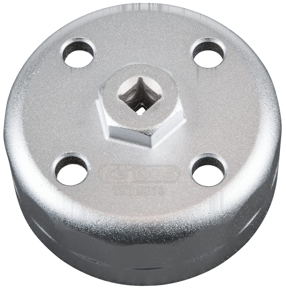 KS Tools 150.9213 3/8" Ölfilter-Schlüssel, SW 88,8mm, 15 Flächen