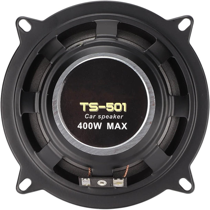 Cuifati 400 W Auto-Subwoofer, 5-Zoll-Koaxial-Autolautsprecher Hochleistungs-Bass-Surround-Sound-Ster