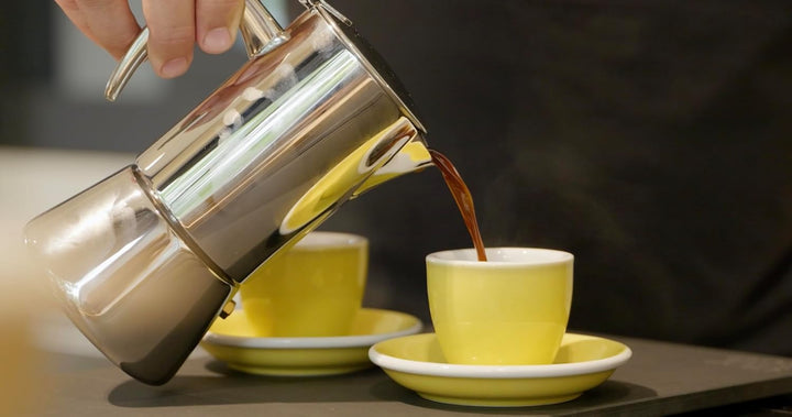 VIA CREMA MOKA Espressokanne, Edelstahl, 6 Tassen / 300ml 6 CUPS / 300ML, 6 CUPS / 300ML