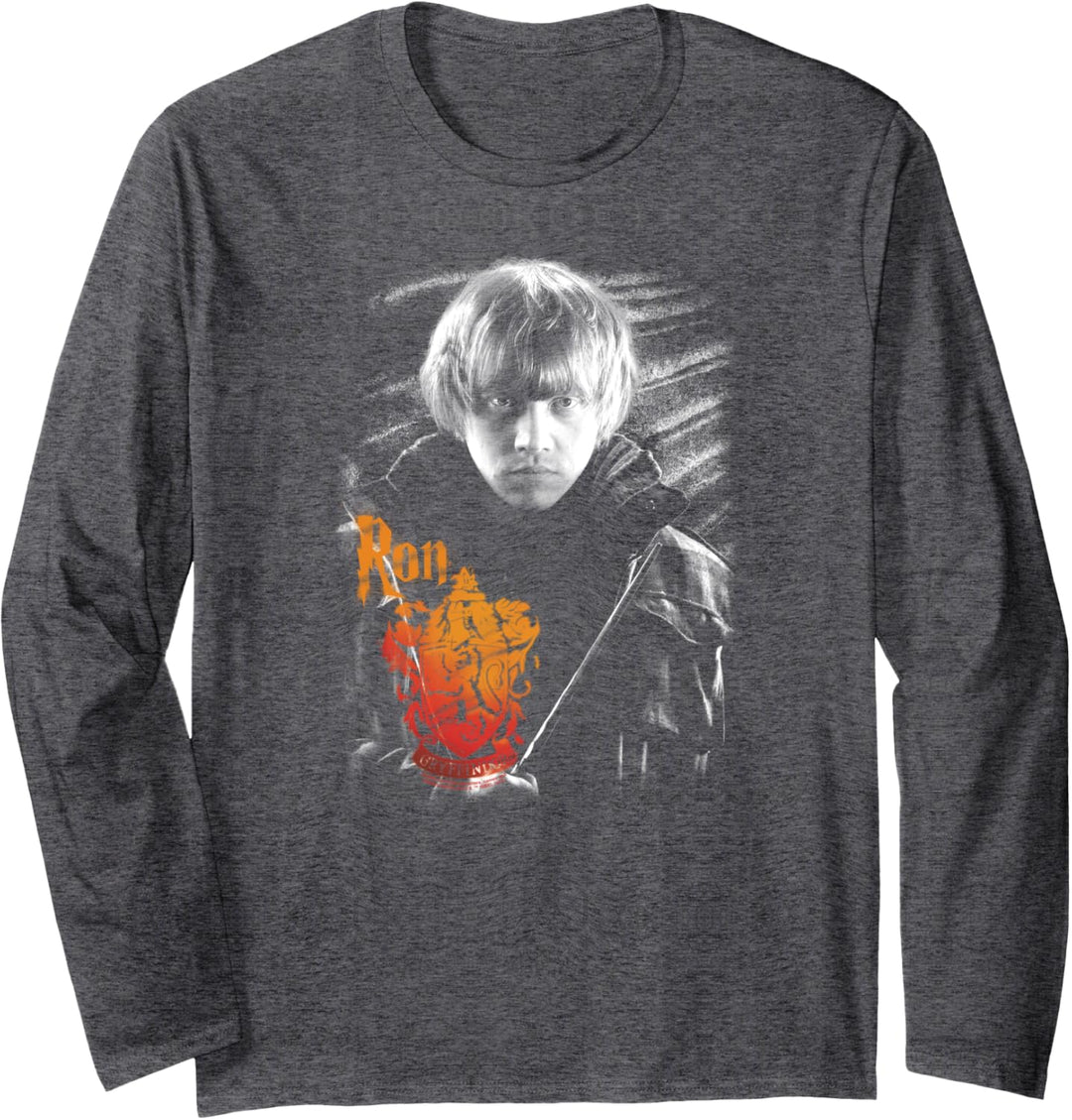 Harry Potter Ron Portrait Langarmshirt